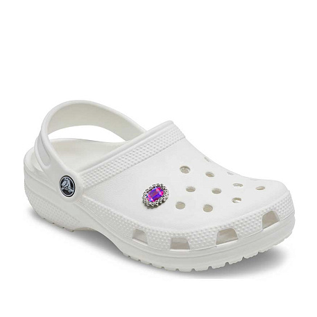 Украшение для обуви Crocs Gorgeous Purple Gem