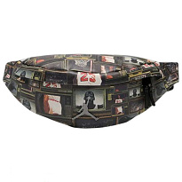 Сумка на пояс Jordan Jam Borough Gfx Crossbody Bag Black