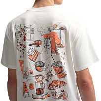 Футболка Nike Café Swoosh Illustration Loose T-Shirt