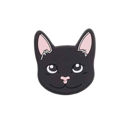 Украшение для обуви Crocs Black Cat