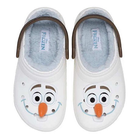 Клоги Crocs Frozen Olaf Lined Cls Clg K Mlt