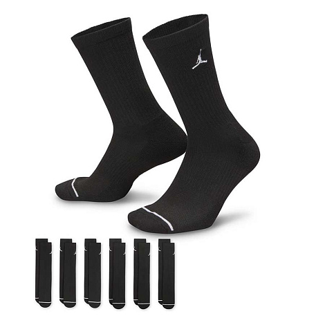 Носки Jordan Everyday Cushioned Crew Socks (6 Pairs)