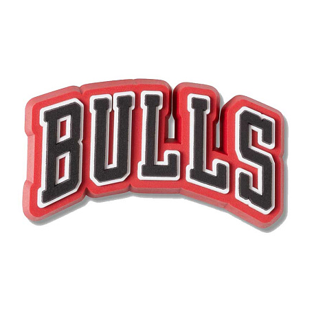 Украшение для обуви Crocs NBA Chicago Bulls 2