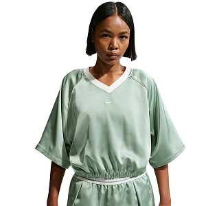 Топ Nike Sportswear Offline Woven Station Short Sleeve Top