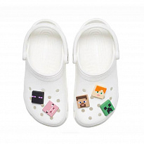 Украшение для обуви Crocs Minecraft 5pk