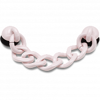 Украшение для обуви Crocs Pink Thick Chain