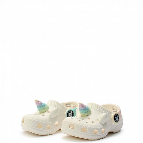 Клоги Crocs Classic IAM Rainbow UnicornCgT Chk