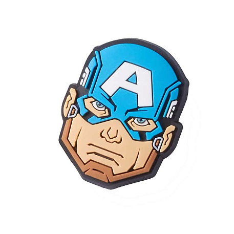 Украшение для обуви Crocs Captain America 2