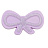 Украшение для обуви Crocs Tiny Purple Bow