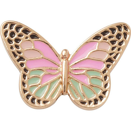 Украшение для обуви Crocs Elevated Colorful Butterfly