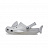 Клоги Crocs Classic IAM Shark Clog