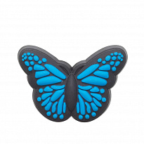 Украшение для обуви Crocs Blue Butterfly