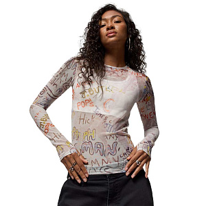 Толстовка Air Jordan Mesh Long-Sleeve Top