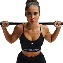 Топ Nike Pro Dri-FIT Seamless Long Sleeve Bra WT