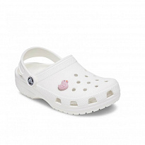 Украшение для обуви Crocs Pink Rubber Ducky