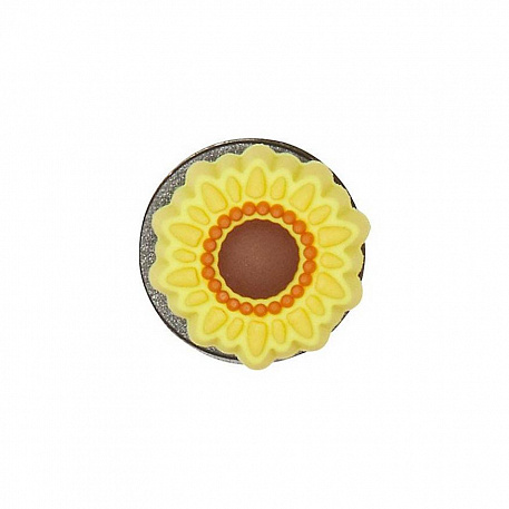 Украшение для обуви Crocs Sunflower