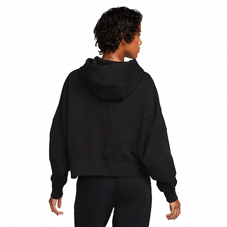 Толстовка Nike Tech Fleece Essentials Over-Oversized Crop Pullover  Hoodie