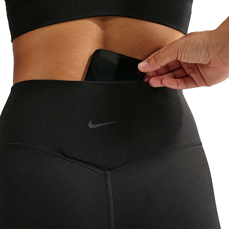 Шорты Nike Dri-Fit Zenvy High Rise 8 Inch Short Unlined Swoosh Elongated Mesh