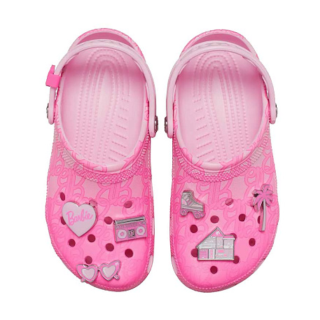 Клоги Crocs Mattel Pink Barbie Cls Clg Mlt