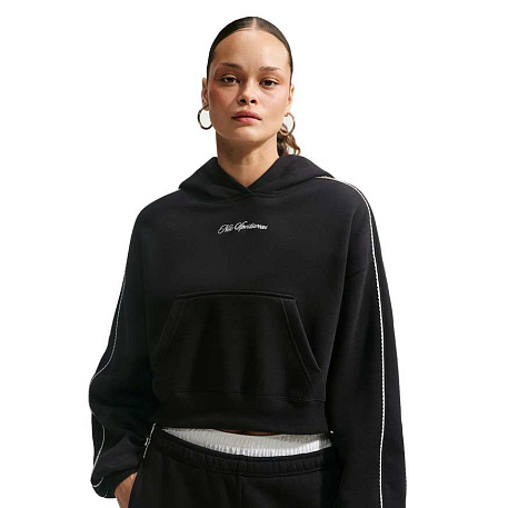 Толстовка Nike Sportswear Fleece Midweight Cropped Scallop Hoodie