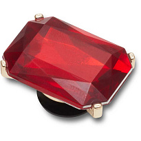 Украшение для обуви Crocs Ruby Square Gem