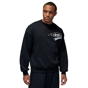 Футболка с длин. рук. Jordan Brooklyn Fleece Crew-Neck Sweatshirt