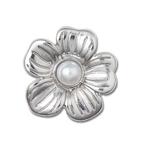 Украшение для обуви Crocs Silver Mnchrm  Daisy 2