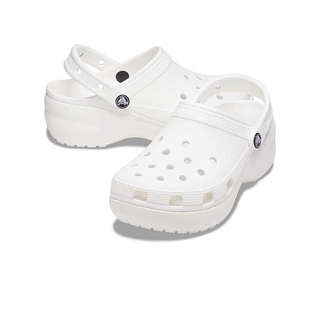 Клоги Crocs Classic Platform Clog W Bone