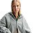 Толстовка Nike Sportswear Phoenix Fleece Midweight Oversized Cropped Full-Zip Hoodie