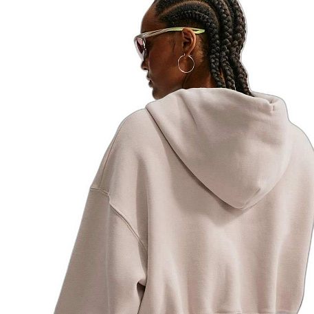 Толстовка Nike Sportswear Fleece Midweight Oversized Cropped Full-Zip Hoodie