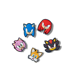 Украшение для обуви Crocs Sonic The Hedgehog 5Pck