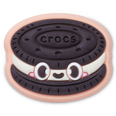 Украшение для обуви Crocs Chocolate Cookie with Smile