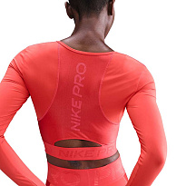 Футболка с длин. рук. Nike Pro Dri-FIT Cropped Long-Sleeve Top