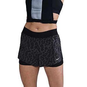 Шорты Nike Swift Dri-FIT Mid-Rise 2-in-1 Printed Running Shorts