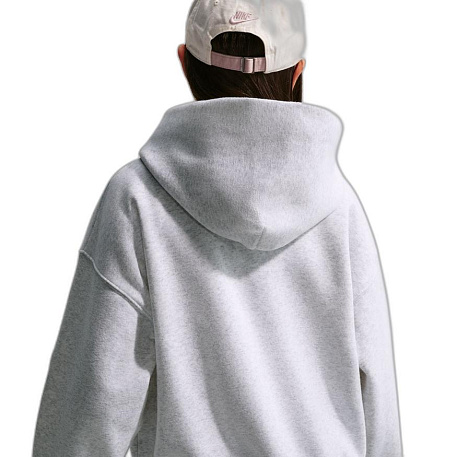 Толстовка Nike Sportswear Studio Fleece Oversized Full-Zip Hoodie