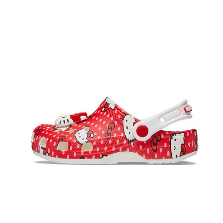 Клоги Crocs Hello Kitty Red Classic Clog K Mlt
