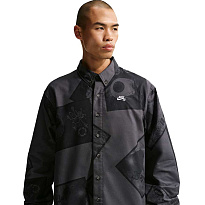 Футболка с длин. рук. Nike SB Long-Sleeve Button-Up Skate Top