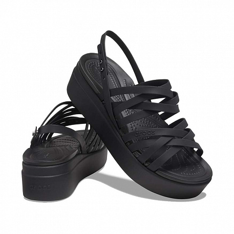 Сандалии Crocs Brooklyn LowWdg Bone