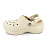 Клоги Crocs Classic Platform Lined Clog Bone