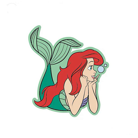 Украшение для обуви Crocs Princess Ariel