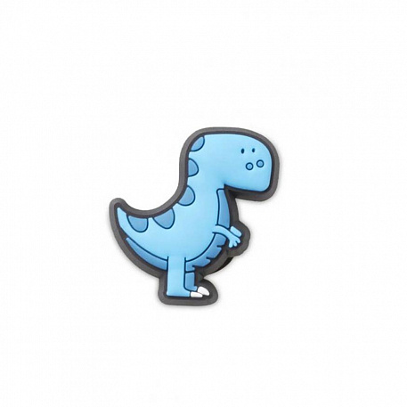 Украшение для обуви Crocs Rule Blue Dino