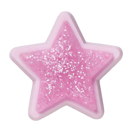 Украшение для обуви Crocs Tiny Glitter Star