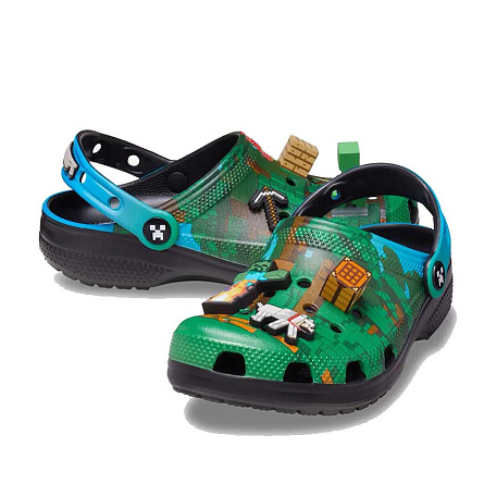 Клоги Crocs Minecraft Cls Clg K Mlt