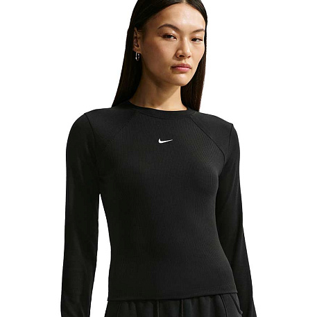 Футболка с длин. рук. Nike Sportswear Chill Knit Tight Long-Sleeve Ribbed Top