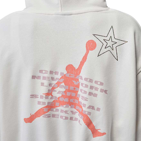 Толстовка Jordan Brooklyn Fleece French Terry Modified Pullover Winterized