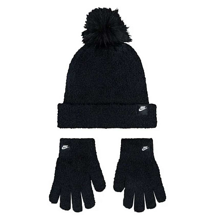 Набор: шапка, перчатки Nike Nan Plush Gifting Peak