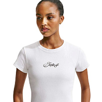 Футболка Nike Sportswear Ribbed Modified Crop Just Do It T-Shirt