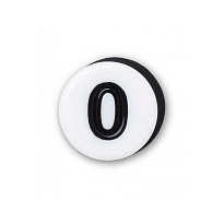 Украшение для обуви Crocs Friendship Bead Number Zero