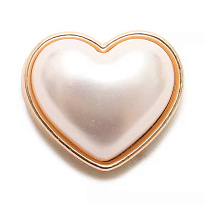 Украшение для обуви Crocs Super Mini Pearl Heart