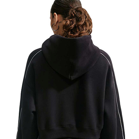 Толстовка Nike Sportswear Fleece Midweight Cropped Scallop Hoodie